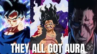 ANIME CHARACTERS WITH AURA