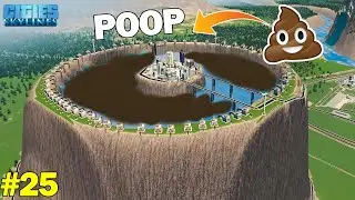 I BUILD A BIG POOP ISLAND IN CITY SKYLINES #25
