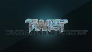How to make a 2D/3D Logo Photoshop Tutorial [Ep 2 - Cinema 4D]