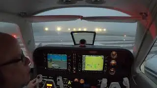 Very Low IFR departure in the Baron