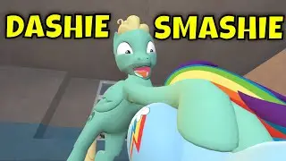 MY LITTLE PONY  FRIENDSHIP IS MESSED UP ZEPHYR BREEZE GOT RAINBOW DASH