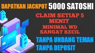 FAUCET LEGIT ‼️ BITCOIN GRATIS DARI WEB INI