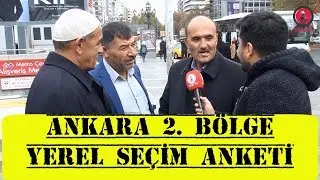 (ANKARA 2 BÖLGE ) Yerel Seçim Anketi