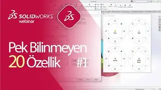 SOLIDWORKS 2020 Pek Bilinmeyen 20 Özellik #1