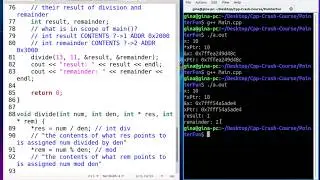 How to use Pointers for Output Parameters