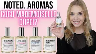 NOTED AROMAS PERFUME DUPES REVIEW | COCO MADEMOISELLE & BACCARAT ROUGE 540 DUPE? | Soki London