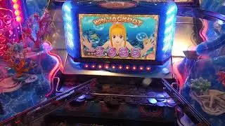 海物語ラッキーマリンシアターデラックス ジャックポットチャレンジ 2085 WIN JACKPOT(メダルゲーム)2023年4月18日