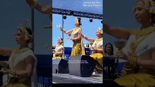 Khmer new years 2024 Long Beach California blessing dance Robam Jun Por