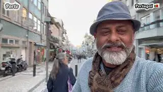 Walking street Porto Portugal 🇵🇹 | iftikhar Ahmad usmani | وی یا سانتا کترینہ پُرتگال