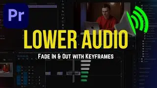 How to CONTROL AUDIO in Premiere Pro |  Keyframes + Tips