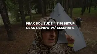 PEAX Solitude 4 Tipi Setup with ElkShape