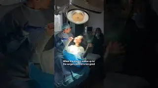 Anesthesiologist said the patient has to hear the song too😭 