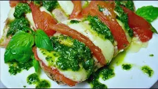 КУРИНАЯ ГРУДКА С МОЦАРЕЛЛОЙ, ПОМИДОРОМ И БАЗИЛИКОМ / ГОТОВЛЮ ПО РЕЦЕПТУ МАШИ ZОЛИНОЙ