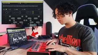 I MADE A BEAT WITH GENIUS HOME STUDIO!!!