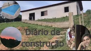 Diário de construção/ Nossa casa na roça  🏗 🏡