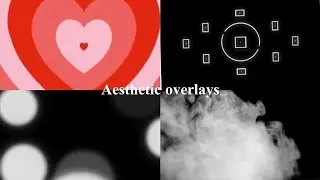 aesthetic overlays for editing #2