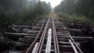 Путешествие на дрезине по Архангельской области