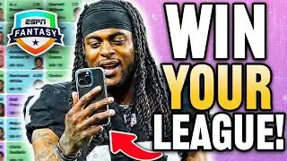 How to Win Your ESPN Fantasy Football League in 2024 (PPR Mock Draft)
