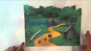 Скрайбинг  "У Лукоморья дуб зеленый..."