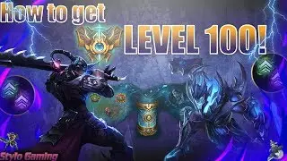 League Of Legends How to get Level 100! Playing URF AP Tryndamere Season 8