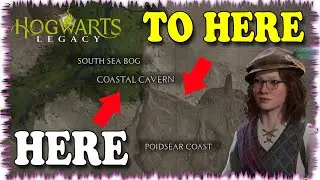 How To Get To POIDSEAR COAST The First Time | Hogwarts Legacy