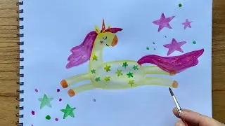 Как нарисовать ЕДИНОРОГА