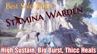 ESO [Stonethorn] Stamina Warden PvP Solo 1vX Build