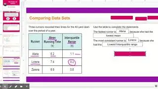 Data Display and Statistics - Google Slides