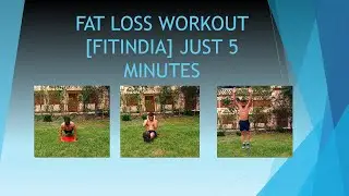 LOOSE FAT IN JUST 5 MINUTES [FITINDIA] 2021