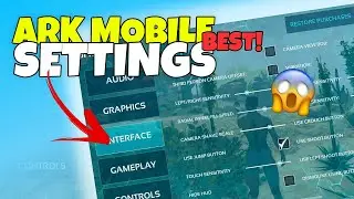 Ark Mobile All Best Settings You Should Know! - Controls & Corsair Fixed! Beginners Guide