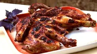 BARBEQUE CHICKEN with Cherry Sauce