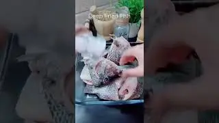 How to fry fish. Deep fried fish #food  #shorts  #friedfish  #howto  #tilapia