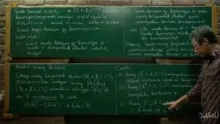 Mekanika Kuantum Bagian 9 Ruang Keadaan: ruang Hilbert, basis ortonormal, dan deret Fourier
