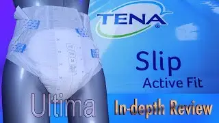 Tena Active Fit Ultima In-Depth Review #adultdiaper #incontinence