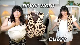 styling pieces in my closet that i’ve never worn!