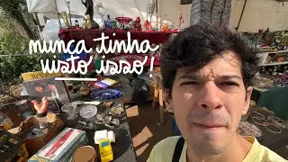 fui pego de SUPRESA na feirinha de antiguidades. /// EVENTOS ALEATÓRIOS (vlog)