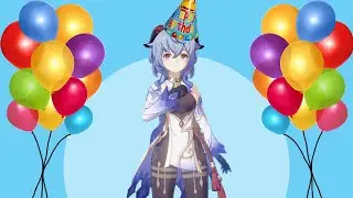 Happy Birthday Ganyu! Working hard or hardly working in Genshin Impact - MRD Live