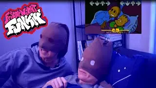 ☆FNF Boogie Man Homer vs Bart Mod in Real Life☆