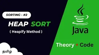Heap Sort | Max Heap Algorithm | Java | Sorting Algorithm
