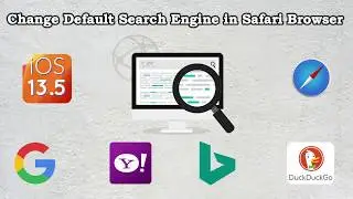 Fix Default Search Engine in Apple Browser - Safari Search Engine
