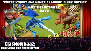 Barbarian King और Electro Dragons की जादुई दोस्ती! ⚡ नई कहानी | Clash of Clans Hindi | Clashowbaaz