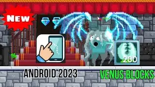 Auto Clicker on GrowTopia 2023! | VENUS 5 BLOCKS | (Android )