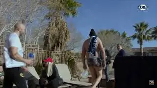 BEHIND THE SCENES: TYSON FURY'S INTERVIEW IN A JACUZZI FOR THE LA TIMES AIRS ON FOX AND ESPN