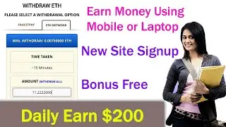 how to make money online from home  | earn money new site