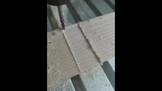 First cuts with my diy cnc