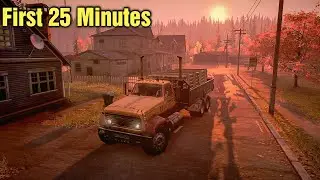 SnowRunner Gameplay First 25 Minutes - Mission 1 | Nintendo Switch | PC | PS5 | XBOX