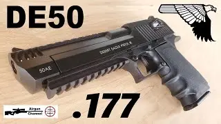 Desert Eagle (L6) 50EA in .177 (Full Metal BLOWBACK) Semi-Auto Co2 BB Pistol by Magnum Research Inc.
