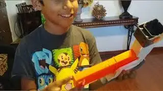 UNBOXING THE NERF GUN!