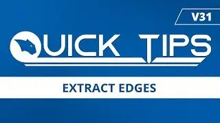 Extract Edges - BobCAD-CAM Quick Tips: V31