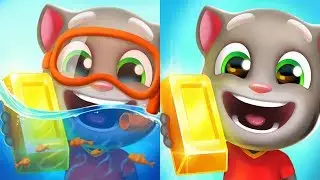 NEW talking tom gold run vs talking tom hero dash